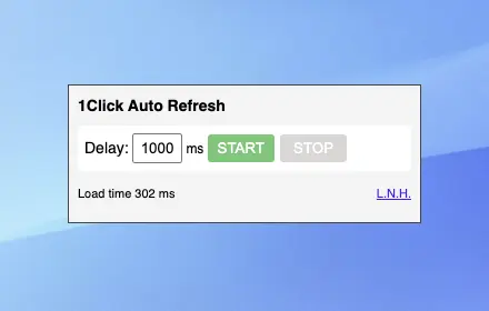 1Click Auto Refresh